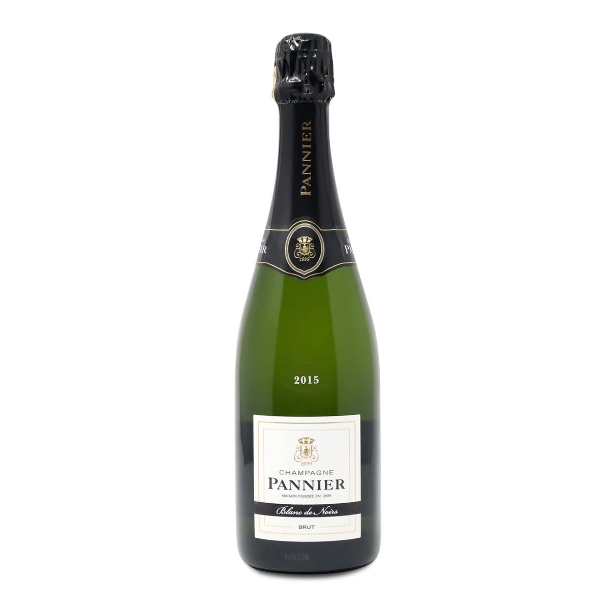 Flasche Champagner Blanc de Noir