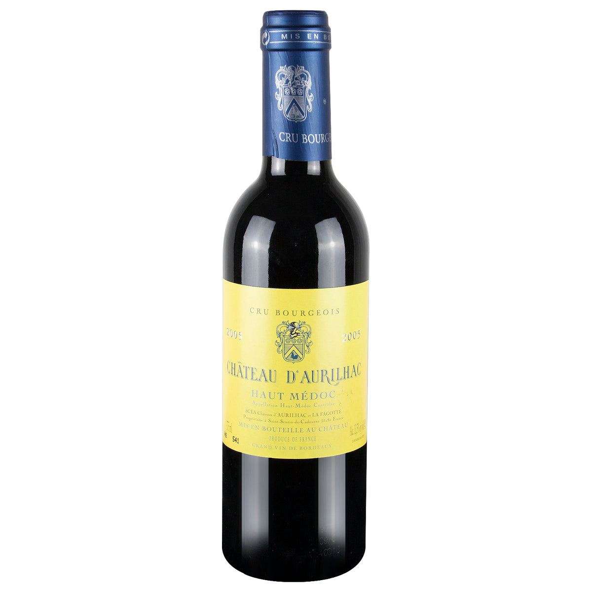Kleine Rotweinflasche D'Aurilhac 2005 Bordeaux