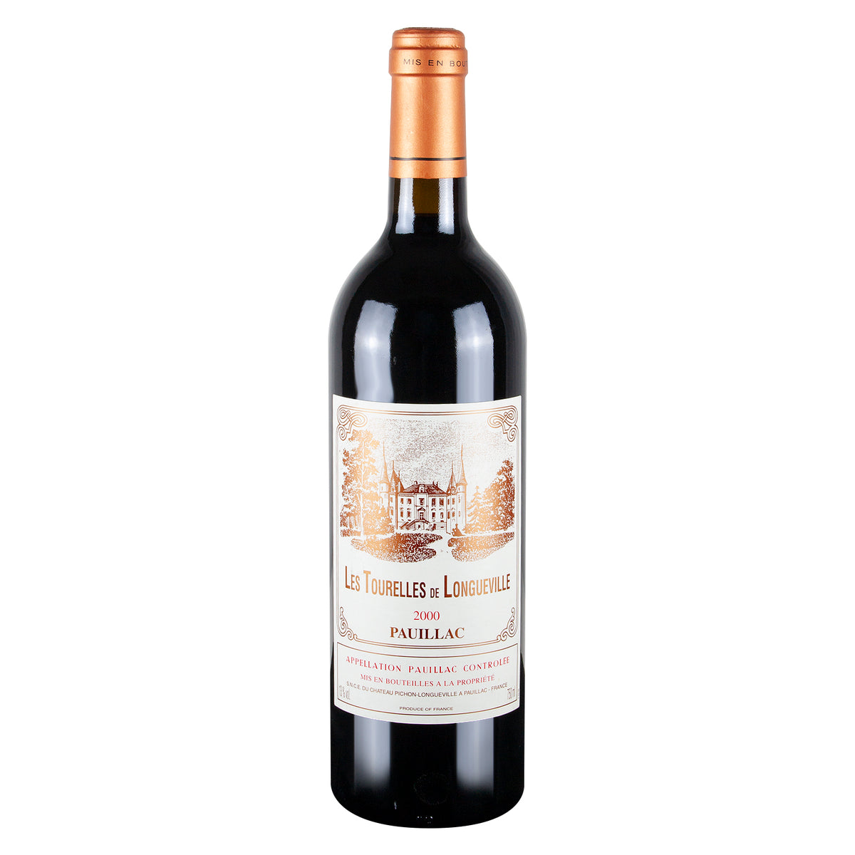 Flasche Les Tourelles De Longueville 2000 Pauillac